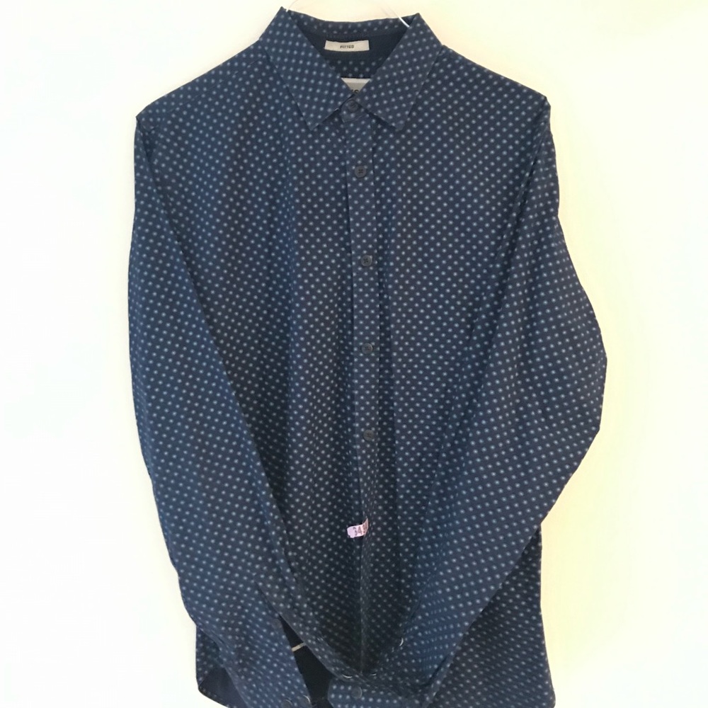 Express button down large